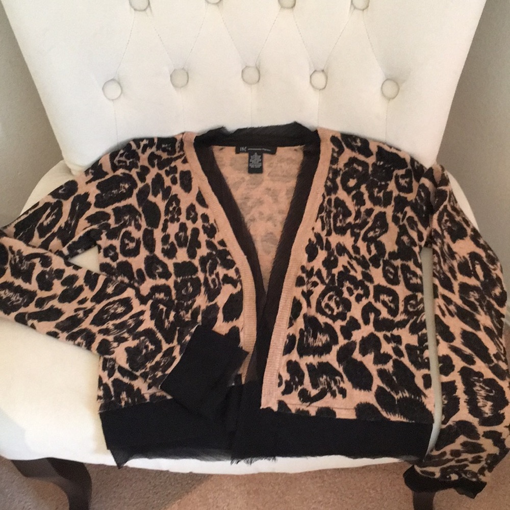 INC sweater jacket